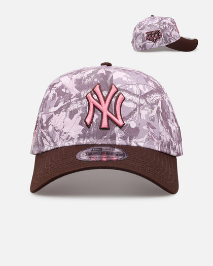 New Era New York Yankees 'Pink Tree Camo' 9FORTY A-Frame Snapback Pink