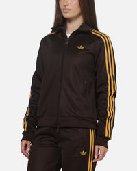 Adidas Women's Classic Track Top Brown/Yellow