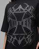 Loiter Cybercross T-Shirt Washed Black