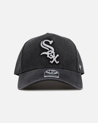 47 Brand Chicago White Sox 'Washed Black' Offside DT Snapback Washed Black