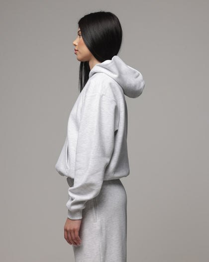 American Thrift Women's Classic Hoodie Grey Heather