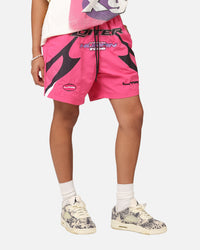 Loiter Motorway Walk Shorts Pink