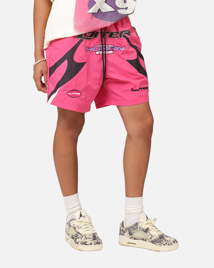 Loiter Motorway Walk Shorts Pink