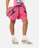 Loiter Motorway Walk Shorts Pink