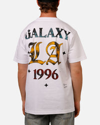 Mitchell & Ness X Los Angeles Galaxy X Culture Kings LA Wordmark T-Shirt White