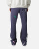 MNML Contrast Bootcut Sweatpants Vintage Navy