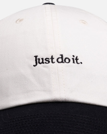 Nike Club Unstructured Just Do It Strapback Cap Sail/Black/Black