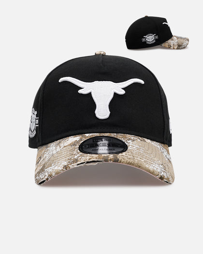 New Era Texas Longhorns 'Seasoned Camo' 9FORTY A-Frame Snapback Black/Camo