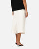 XXIII Wide Leg Denim Shorts Off White