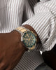 Phillip Plien Sport Titan Bracelet Watch Green/Gold