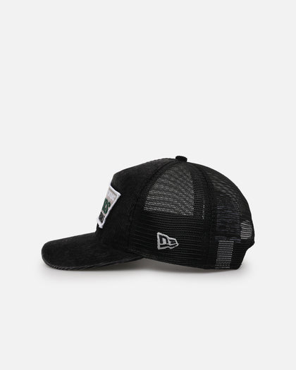 New Era Las Vegas Raiders 'Washed Cord Racer' Corduroy Golfer Trucker Snapback Washed Black