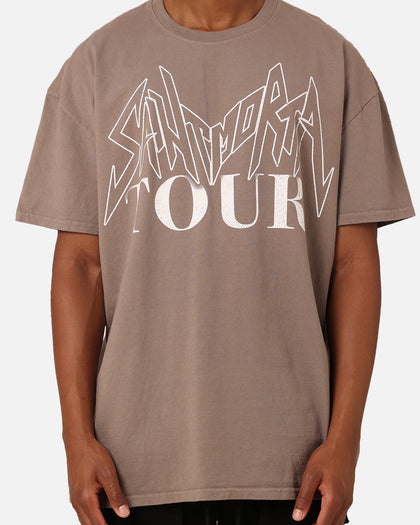 Saint Morta Tour T-Shirt Vintage Brown