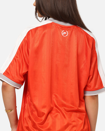 Nike Women's Sportswear V-Neck Jersey T-Shirt Picante Red/Sail