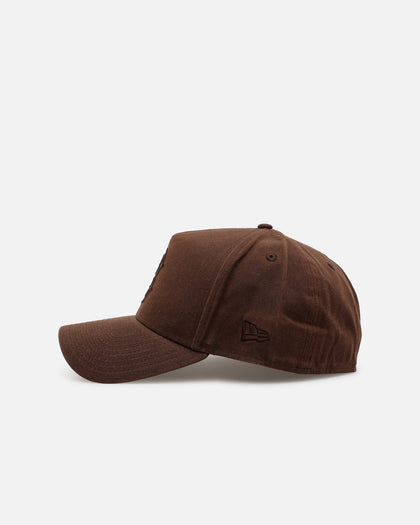 New Era Boston Red Sox 'Waxed Canvas QS' 59FORTY A-Frame Fitted Brown