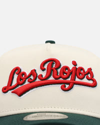 New Era Cincinnati Reds 'Mexican Independence Day' 9FORTY A-Frame Snapback Chrome/Dark Green