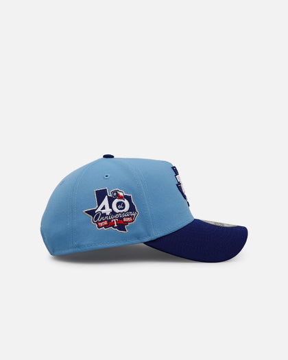 New Era Texas Rangers 'Rose Emblem' 9FORTY A-Frame Snapback Official Team Color