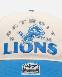 47 Brand Detroit Lions 'Arcitext' 47 Hitch Snapback Natural