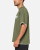 Carre Motion Layered T-Shirt Green/White