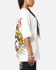 Ed Hardy Tiger Oversized Print T-Shirt Off White