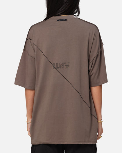 The Anti Order XY Aesthetic Non Seam T-Shirt Vintage Brown