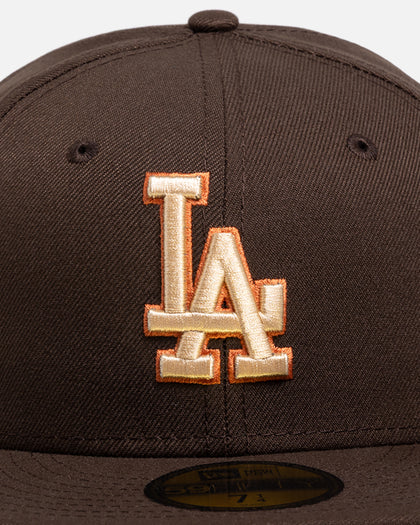New Era Los Angeles Dodgers 'Walnut' 59FIFTY Fitted Dark Brown