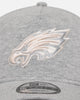 New Era Philadelphia Eagles 'Cozy' 9FORTY A-Frame Strapback Heather Grey