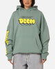 73Studio Marvel Fantastic Four Doctor Doom Villain Hoodie Washed Green