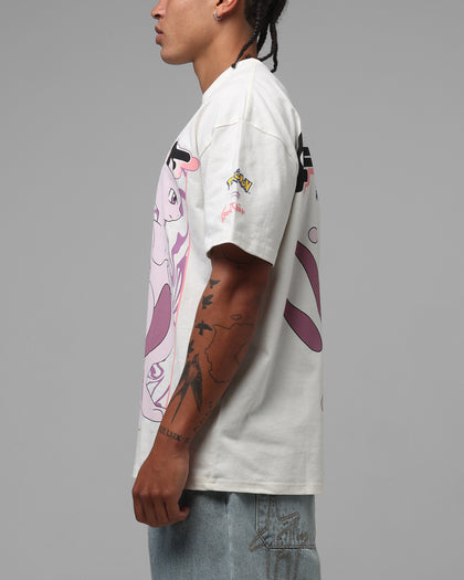 Pokémon By Loiter Mewtwo Heavyweight T-Shirt Off White