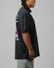 Loiter Cherry Pick Drop T-Shirt Black Acidwash