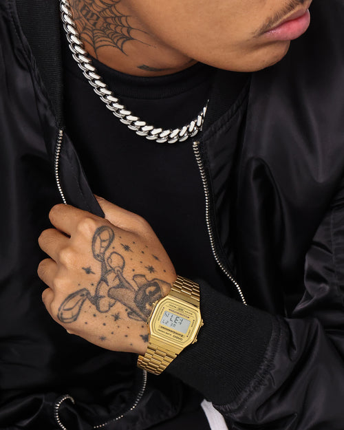 Casio A168WG-9W Gents Digital Watch Gold