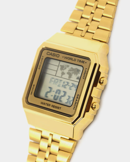 Casio A500WGA-9D Gold