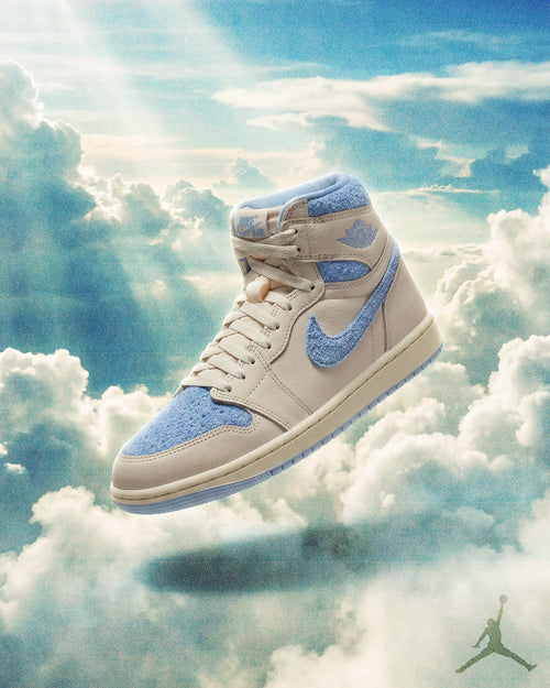 WOMEN'S AIR JORDAN 1 RETRO HIGH OG "PSYCHIC BLUE"