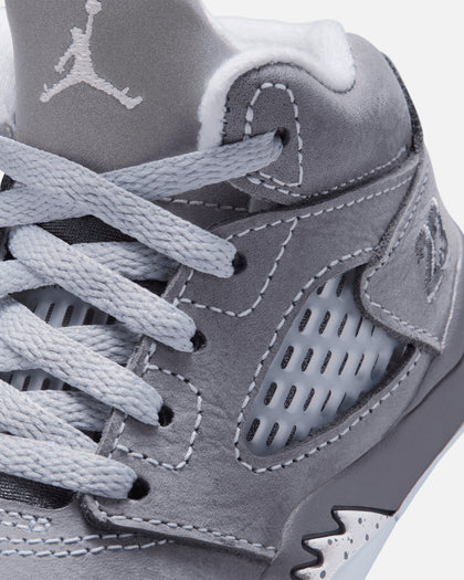 Jordan Kids' Air Jordan 5 Retro "Wolf Grey" (TD) Graphite