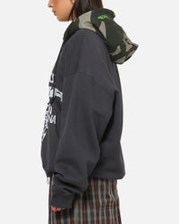 Mitchell & Ness Los Angeles Lakers World Tour Hoodie Washed Black