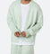 MNML Fuzzy Cardigan Sweater Mint