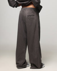 American Thrift Wide Leg Pants Washed Charcoal