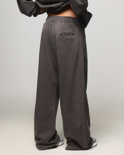 American Thrift Wide Leg Pants Washed Charcoal