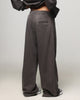 American Thrift Wide Leg Pants Washed Charcoal