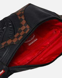 Sprayground Jetstream Brown Savvy Crossbody Bag Multi