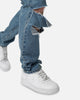MNML D530 Zipper Denim Jeans Blue