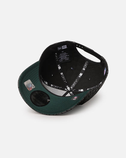 New Era Las Vegas Raiders 'Croc Skin' 9FORTY A-Frame Snapback Black