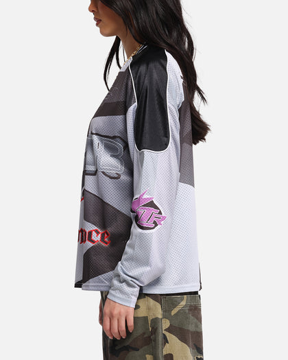 Loiter Cyber Hockey Jersey Grey/Black