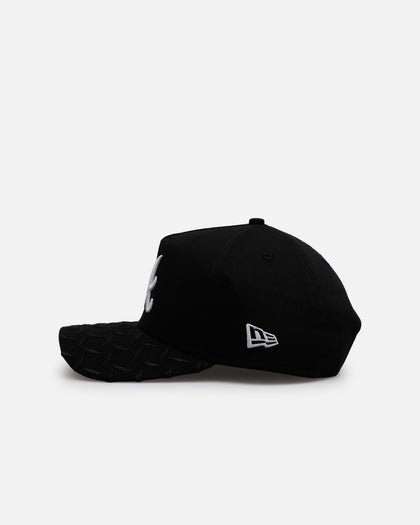 New Era Atlanta Braves 'Dark Steel' 9FORTY A-Frame Snapback Black/Grey