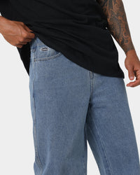X-Large Bull Denim 91 Pants Mid Blue