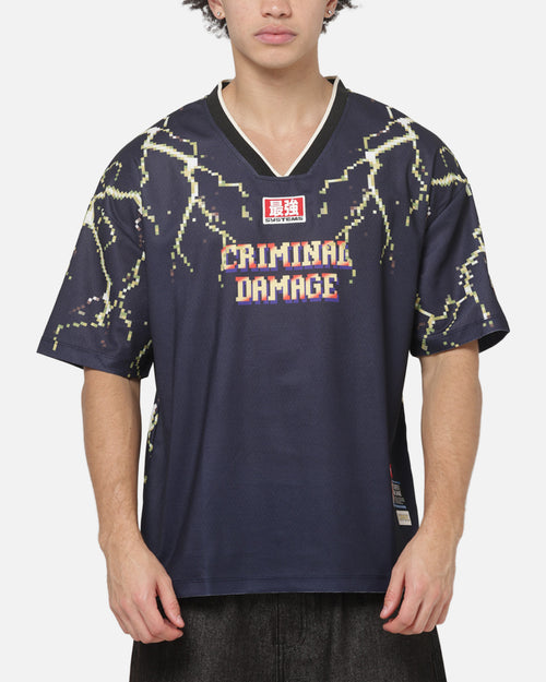 Criminal Damage Insert Coin Sports Jersey Black