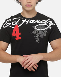 Ed Hardy Hardy League T-Shirt Black