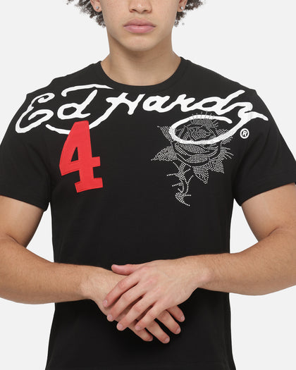 Ed Hardy Hardy League T-Shirt Black