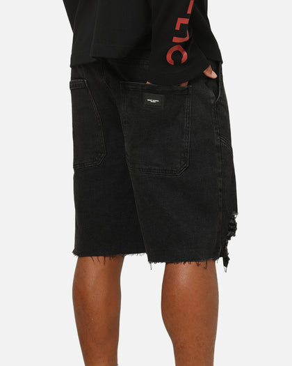 Saint Morta Annex Baggy Jorts Black Shadow