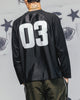 Carre Nebula Long Sleeve T-Shirt Black