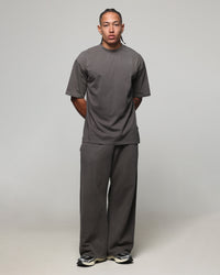 American Thrift Short Sleeve T-Shirt Washed Charcoal